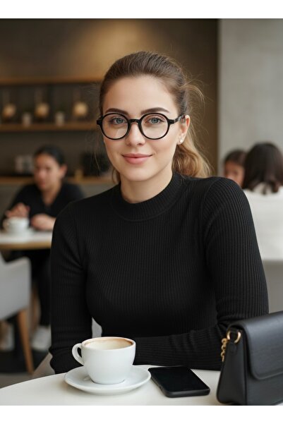 Olivier Philippe Flap Black Blue Light Protection Glasses