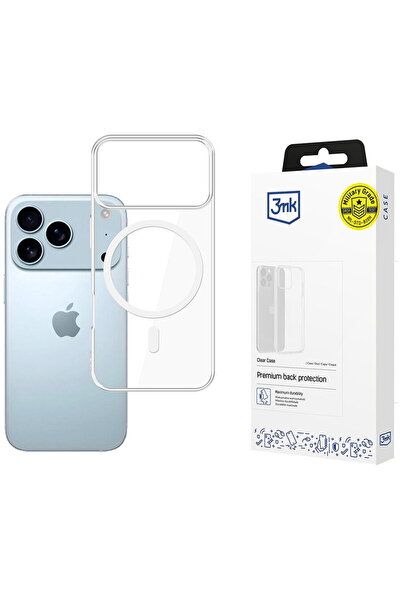 3MK iPhone 17 Pro - MagCase Transparent - Transparent