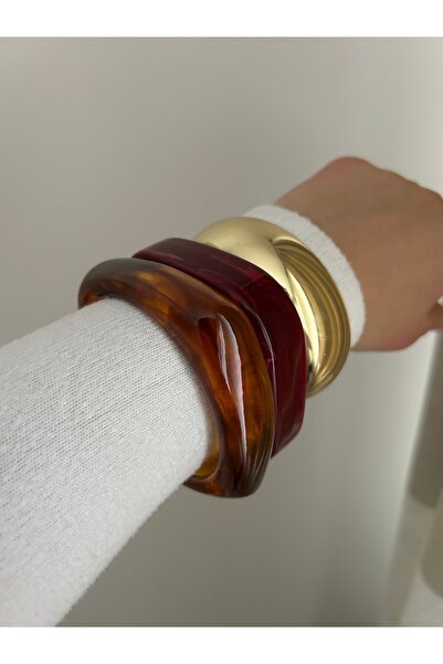 YENGEÇ Üçlü Kemik Model Bilezik