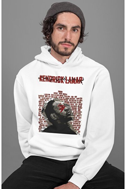 SEVBANO هودي كيندريك لامار رابير مطبوع للجنسين قصة فضفاضة للمغنيين