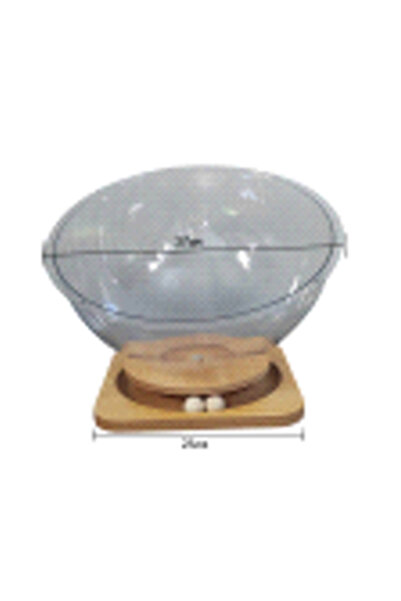 Synergy سرير قطط على شكل وعاء