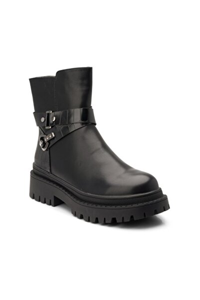 Sofia Store Elegant women's fur-lined boots made of organic leather Betania