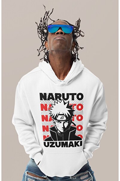 SEVBANO هودي شيسوي أوتشيها مطبوع للجنسين قصة فضفاضة من شخصيات أنمي ناروتو