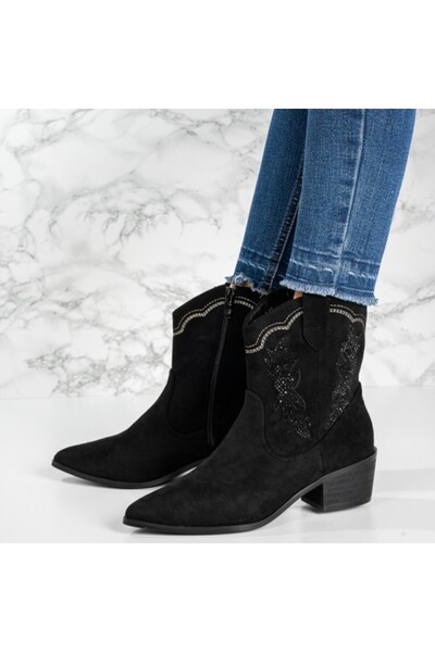Sofia Store Women's boots made of ecological suede leather Diu