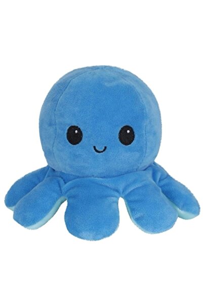 OEM Reversible Plush Octopus, Dark Blue/Blue