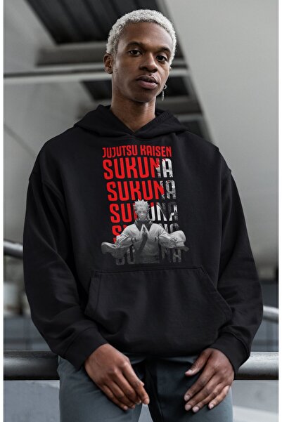 SEVBANO هوديي جوجوتسو كايسن ريونا سوكونا مطبوع للجنسين قصة فضفاضة أنيمي