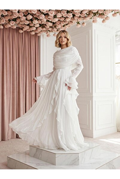 YuSeM Mia Abiye Beyaz