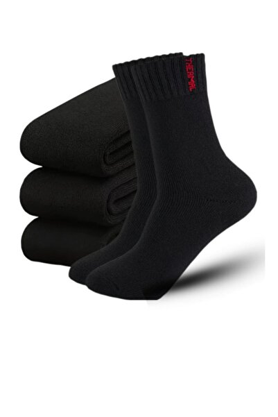 Termol Termal Kışlık Corap Kalın Havlu Çorap 3 Çift