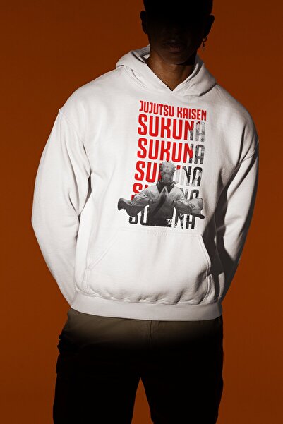 SEVBANO هوديي جوجوتسو كايسن ريونا سوكونا مطبوع للجنسين قصة فضفاضة أنيمي