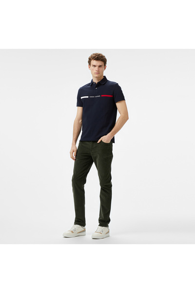 Tommy Hilfiger Erkek Haki Pantolon