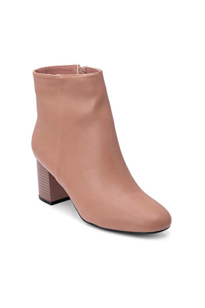 Sofia Store Women's ankle boots made of ecological leather with square heel L...