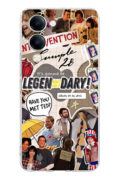 TechTree Vivo Y04 Compatible Retro Newspaper How I Met Your Mother Designed P...