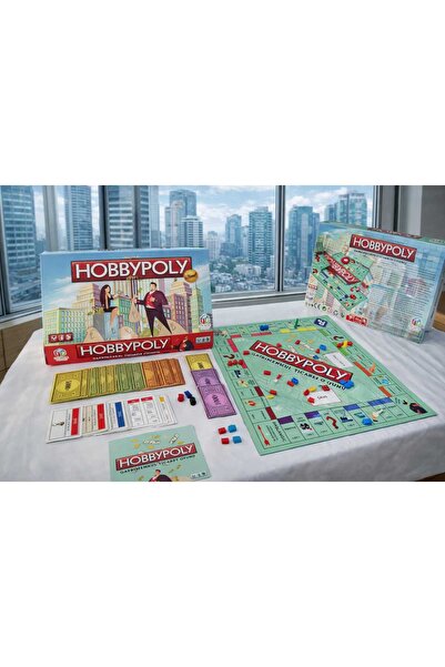 Hobi Eğitim Dünyası HOBBYPOLY Gayrimenkul ve Ticaret Oyunu