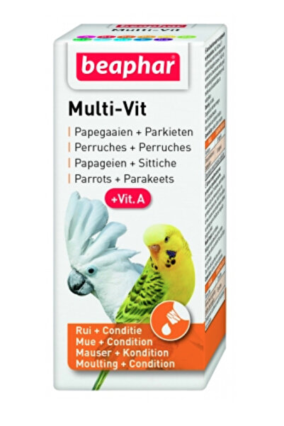 Beaphar Multi-Vit Parrots 20ml