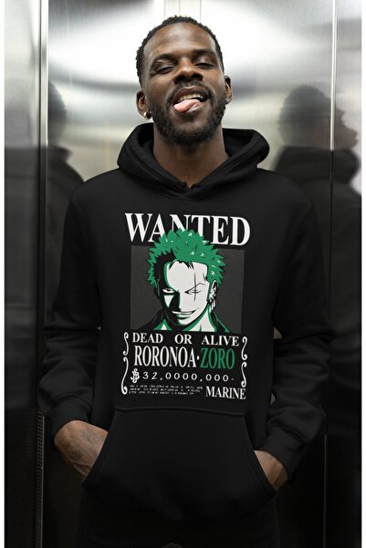 SEVBANO هودي شخصية أنمي ون بيس رورونوا زورو مطبوع للجنسين قصة فضفاضة