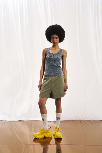 VDR Gray Faded Effect Corded Fabric Athlete 17018