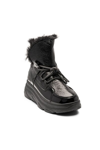 Sofia Store Ghete dama imblanite din piele ecologica Selma