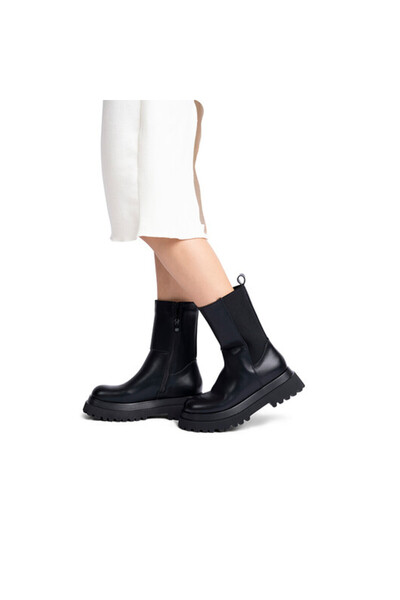 Sofia Store Women's boots made of organic leather Hazel