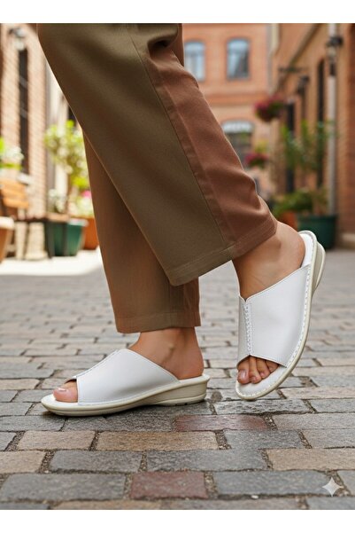 EGE GİYİM VE AYAKKABI NOBLE 2005 ZENNE ΛΕΥΚΕΣ ΔΕΡΜΑΤΙΝΕΣ ΠΑΝΤΟΦΛΕΣ