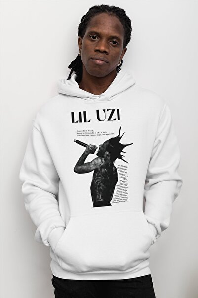 SEVBANO Lil Rapper Printed Unisex Oversize Singer Hoodie