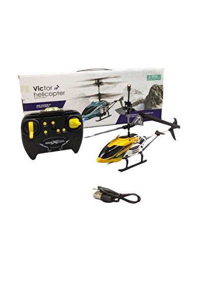 aksooytoys Uzaktan Kumandalı Şarjlı ve Işıklı RC Helikopter