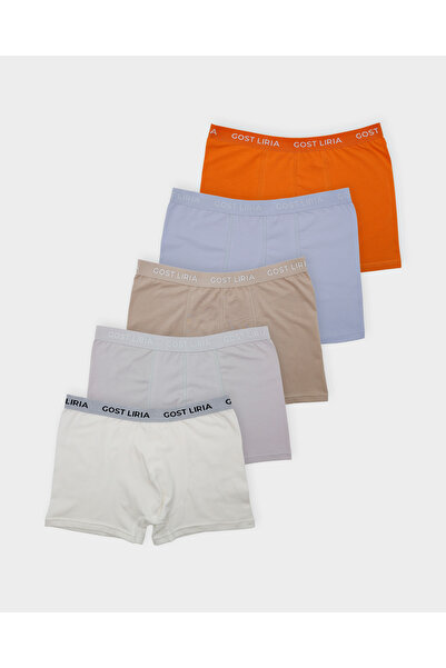 GOST LİRİA Ανδρικά εσώρουχα μπόξερ Daily, συσκευασία 5 τεμαχίων - Πολύχρωμα