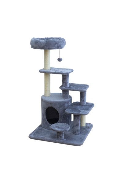 CATRY Cat Tower With Scratcher 59x59x101cm