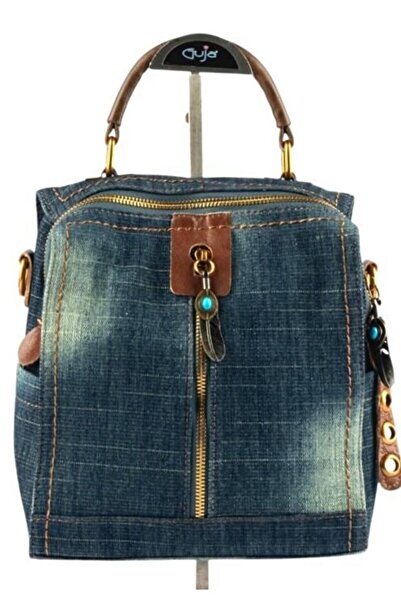 Guja حقيبة يد وكتف وحقيبة ظهر نسائية من الدنيم الفاخر 25yg533