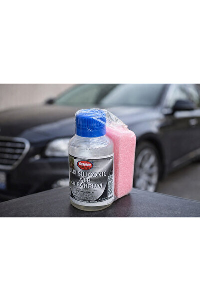 Zenorius White scented silicone oil with sponge – surface maintenance and pro...