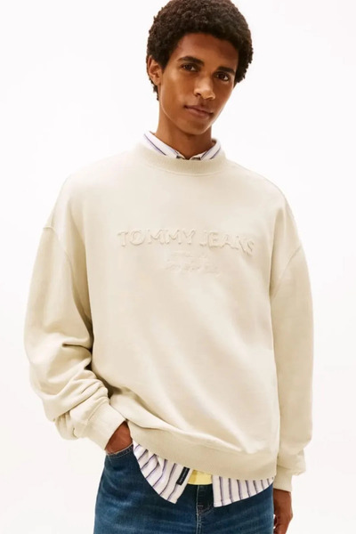 Tommy Jeans Erkek Sweatshirt-DM0DM22363
