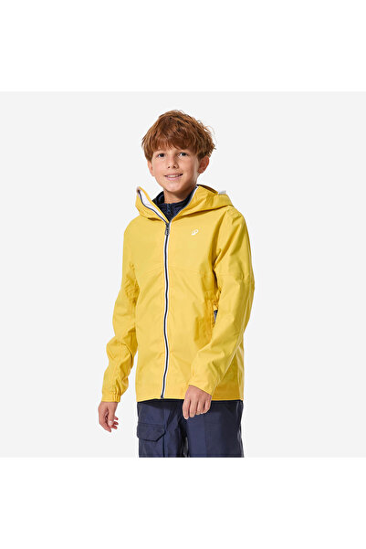 Decathlon Çocuk Rüzgar Kesen Yelkenli Yağmurluğu - Sarı - 100