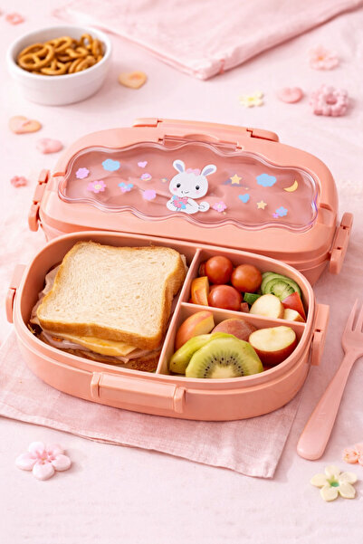 OEM Durable Kids Lunch Box with Compartments, Ideal for School/Kindergarten
