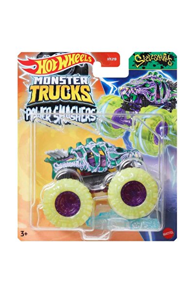 HOT WHEELS Monster Trucks Power Skelesaurus 1:64 Die Cast Araç