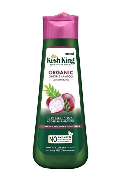 kesh king Ayurvedic Onion Shampoo with 21 Herbs, Reduces Hairfall and Boost H...