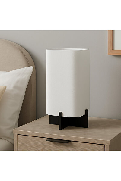 Sani MEGAMI Lamp 132x132x290mm White / Black LED