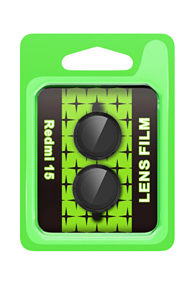 NewFace Mtxdpn Xiaomi Redmi 15 4g Raze Metal Camera Lens (195857) - Black