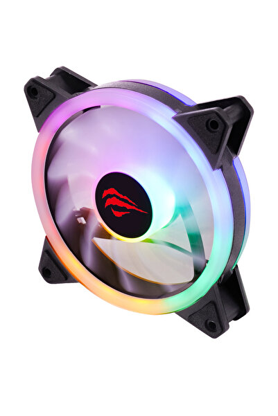 Havit F2089 Rgb Cooler Case Fan – 120mm, Molex 4 Pin, 1200Rpm, Quiet and Brig...