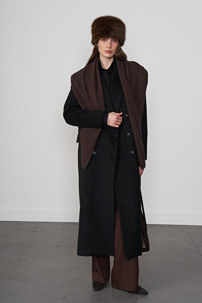 Beyyoglu Yün Karışımlı Kaşe Kaban