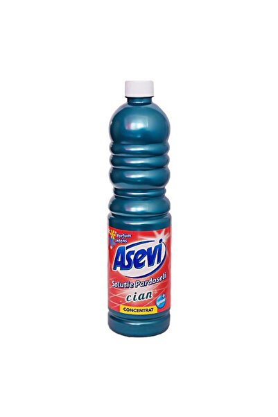 ASEVI Set of 3 x Floor Cleaner, Cyan, 1 l