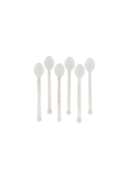 Mikasa Moor 6-Piece Pink Glass Teaspoon Set