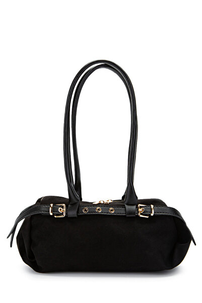 LOVELYSTORE Suede Belt Detailed Medium Size Women's Shoulder Bag Anfora (33X22)