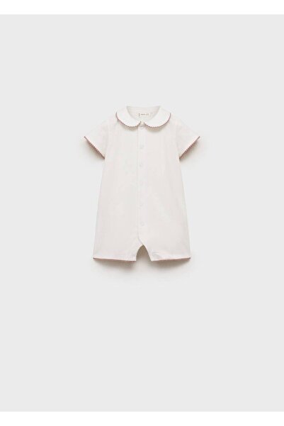 MANGO Baby Peter Pan collar Body Pajamas