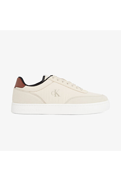 Calvin Klein Classic Cupsole Erkek Bej Sneaker