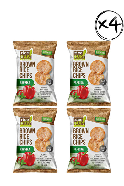 Rice Up Paprıka Chips 60 Gr * 4 Adet
