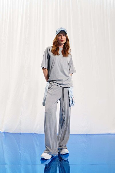 VDR Gray Cotton Trousers 17247