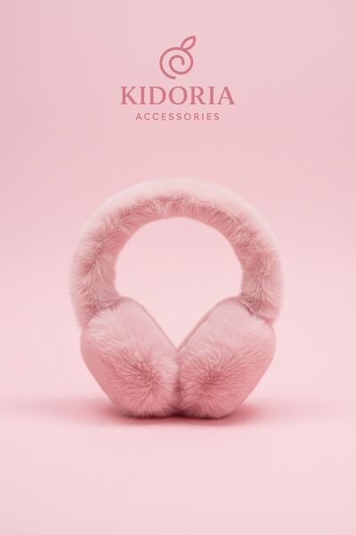 Kidoria Yumuşak Peluş Kulaklık - Yetişkin ve Çocuk Uyumlu Kışlık Kulak Isıtıcı