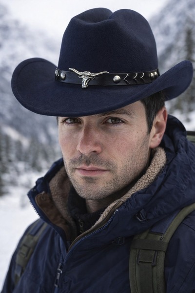 LAGRANZE Men's Legendary Western Cowboy Hat