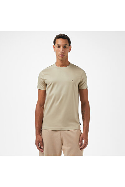 Tommy Hilfiger Luxury Interlock Erkek Haki T-Shirt