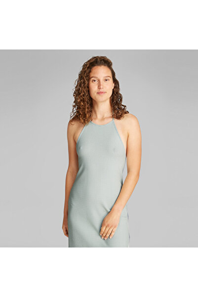 Calvin Klein Kadın Gri Elbise