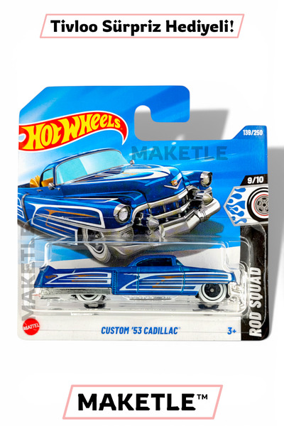 HOT WHEELS Custom '53 Cadillac - HYY78 - Tivloo Sürpriz Hediyeli